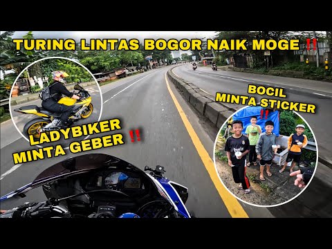 MINI TURING NAIK MOGE 100KM KE BOGOR ❗️❗️LINTAS PARUNG ASIK BANGET JALANYA 🔥