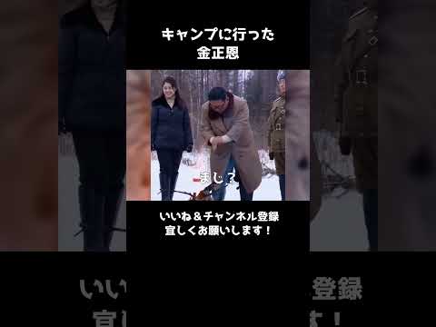 【アフレコ】キャンプに行った金正恩だよ。 #北朝鮮 #金正恩 #面白い動画 #アフレコ #政治