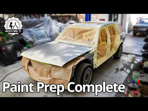 Removing Dents & Final Respray Preparations | BMW E30 Touring Restoration - Part 10