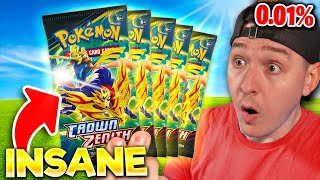 INSANE 0.01% CROWN ZENITH LUCK! The BEST English Set!