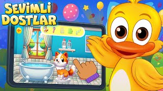 Kedi Besleme Oyunu 🍼🐱  Sevimli Dostlar Mobil Oyun 🎮 Çocuklara Özel 👧🏼