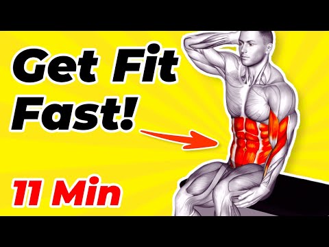 ➜ My 11 Easy Home Exercises Using a Chair to Get Fit Fast!