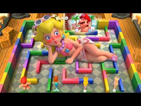 Mermaid Daisy Takes on Beach Mario & Rosalina in a Chaotic Mario Party 10 Battle | WHO WINS?