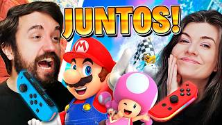 JOGAMOS MARIO KART WORLD DE 2 (literalmente!).