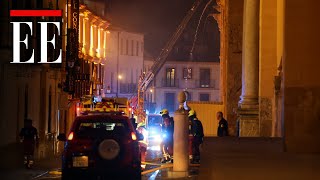 Se incendió la Mezquita-Catedral de Córdoba en España: el fuego ya fue controlado | El Espectador