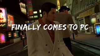Yakuza 0 - Now Out on Steam for PC