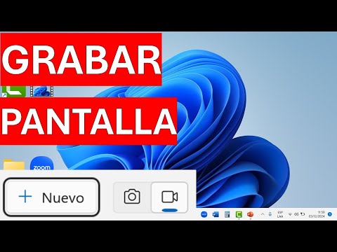 Cómo hacer un video de tu pantalla o grabar pantalla en Windows 11.