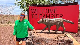 Leaving Cape Keraudren..Roadside camp..Karratha