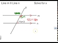 Exploring Parallel Lines and Transversals