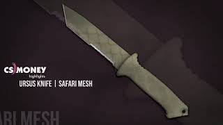 Ursus Knife Safari Mesh Gameplay