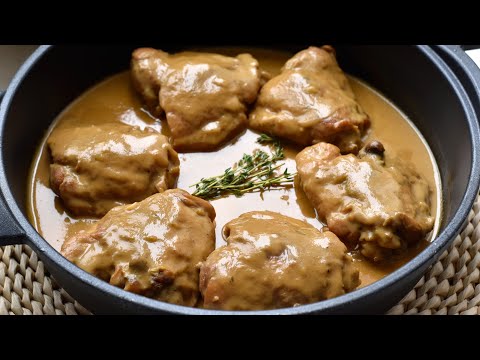 La mejor receta de pollo en salsa