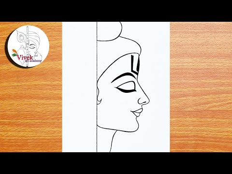 How to Draw Beautiful Ram Bhagwan | Easy Drawing | Lord Shri Ram Pencil Sketch