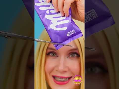 Wojna cukierkowa: Demon rozpuszcza, anioł naprawia! 👼✨🍫 #shorts