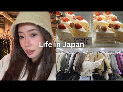 LIVING IN JAPAN | what i ate, thrift shopping, back in my hometown!