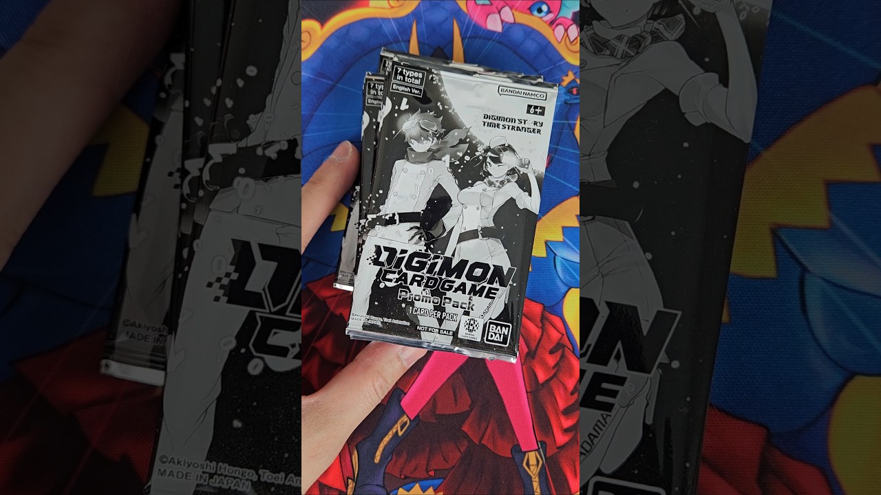 What you get from the Digimon Time Stranger promo Pack? | Digimon TCG & Card Game