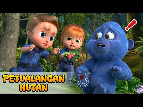Polisi Selamatkan Penumpang - Monster Plant vs. Police Heroes