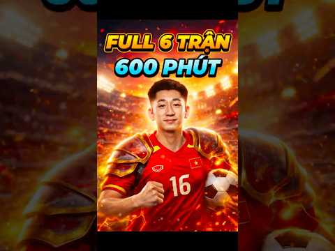 Nguyễn Nhật Minh - Siêu chiến binh của U23 Việt Nam chơi trọn 600 phút không thiếu 1 phút nào