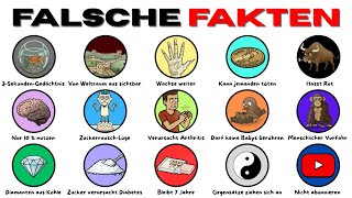Weitere völlig falsche Fakten, an die jeder noch glaubt