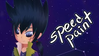 Kyoya Tategami chibi | Beyblade Metal fusión| Fanart | SpeedPaint