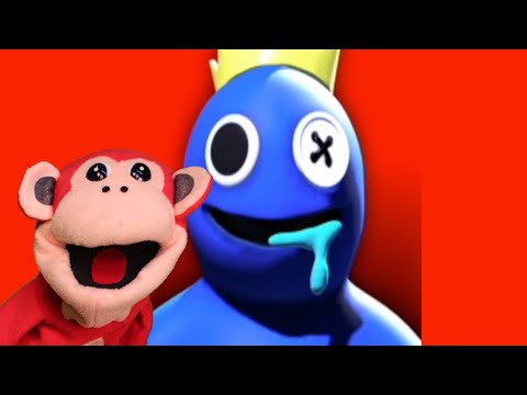 El Mono Sílabo logra esconderse! RAINBOW FRIENDS . ROBLOX. GAMEPLAY