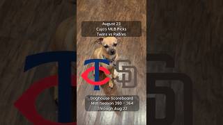 Cujo’s MLB Picks | Minnesota Twins vs San Diego Padres ⚾ 08-23-2026 #CujoCatches