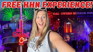 FREE Halloween Horror Nights Experience! Dead Coconut Club & HHN FIRST LOOK