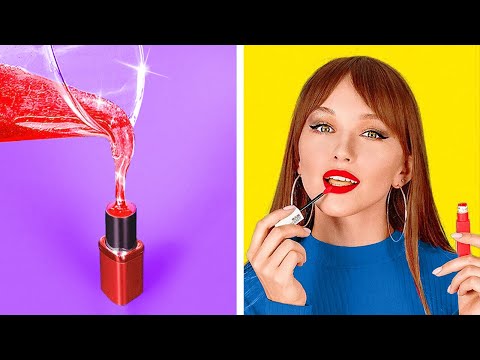 FROM NERD TO POPULAR EXTREME MAKEOVER || Simple Beauty Hacks for School by 123 GO SCHOOL