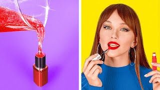 FROM NERD TO POPULAR EXTREME MAKEOVER || Simple Beauty Hacks for School by 123 GO SCHOOL