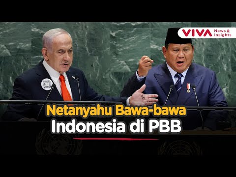 Benjamin Netanyahu Jawab Pidato Prabowo Soal Palestina di PBB