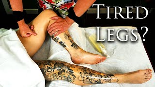 Slow Leg & Foot Massage to Soothe Your Body & Melt the Day Away with @Izobellaa (Real Person ASMR)