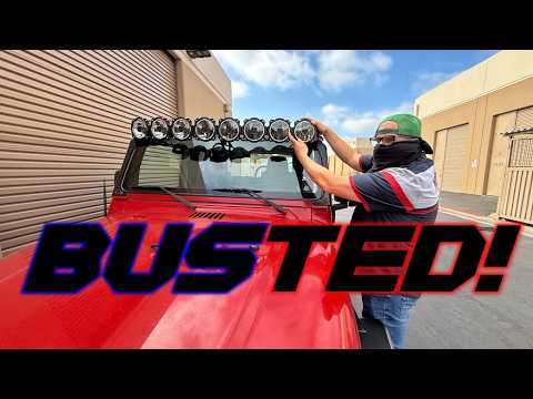 We TOOK DOWN an International Light Bar Theft Ring!