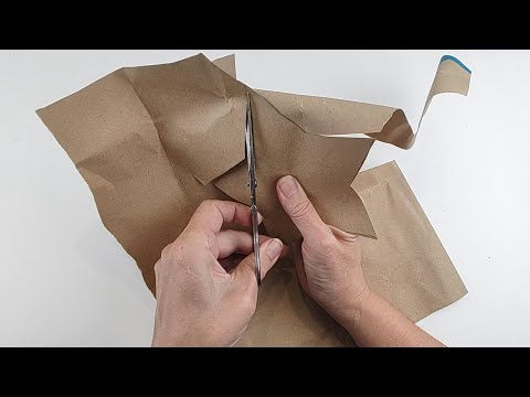 4 IDEAS NAVIDEÑAS FÁCILES - RECICLADO de BOLSAS de PAPEL #adornos #artesanato #navidad #reciclaje