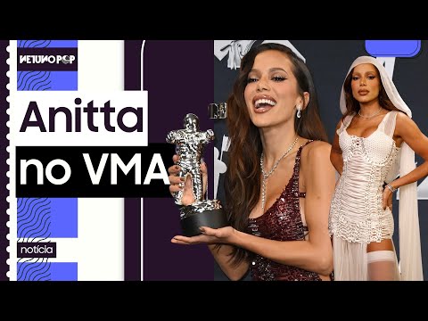 Anitta no VMA 2024 | Cantora leva 3º troféu, vai vestida de noiva e faz performance chocante