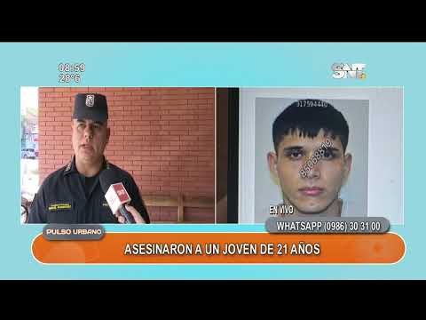 Un joven fue asesinado en Asunción