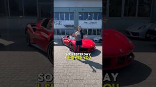 How to drive Ferraris?👀 #automobile #luxurycar