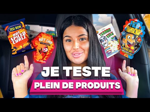 JE TESTE PLEIN DE PRODUITS BIZARRES | DÉGUSTATION 😰