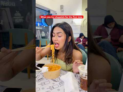 When you try korean food for the first time😌 | Amanparashar