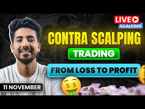 Live Intraday Trading || Banknifty option Scalping|| 11 November || Option Buying