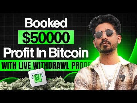 Booked $50000 Dollars Profit in Bitcoin |  Crypto Trading For Beginners |