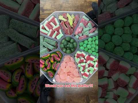 🍬🍉Let’s make a WATERMELON candy platter!🍉🍬 #shorts