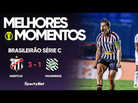 Anápolis FC-GO 3 x 1 Figueirense-SC