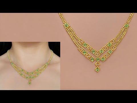 "Twinkle Stack" Beaded Necklace with Crystal Bicone Beads and Seed Beads. DIY Beaded Jewelry.