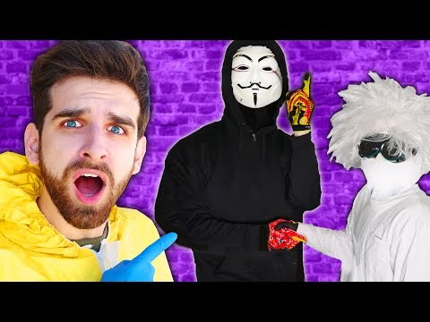 JOSEPH BANKS & HACKER are BEST FRIENDS? Scientist Traps Vy Qwaint Spy Ninjas in Underground Hatch!