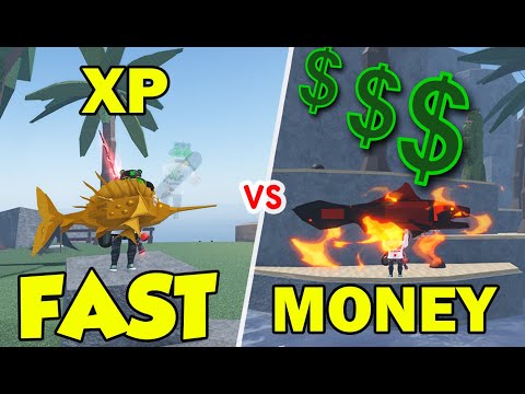 **NEW WAY** TO GET XP AND MONEY FAST in FISCH