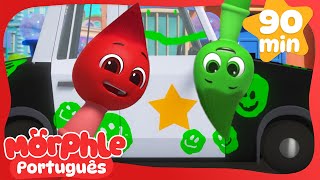 Morphle e Orphle Pintam a Cidade! | MARATONA DO MORPHLE! | Desenhos Animados Infantis em Português
