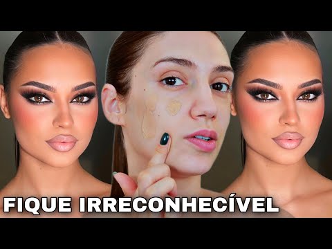 FIQUE IRRECONHECÍVEL COM ESSA MAKE *MAQUIAGEM PARA FICAR IRRECONHECÍVEL* TUTORIAL COMPLETO