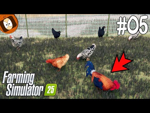 J'ACHÈTE 358 POULES & 2 COQS 🐔🐓| FARMING SIMULATOR 25 | #05