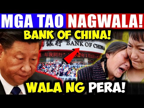 Banko ng China Bunkrupt Na! Mga Tao Nagkagulo!