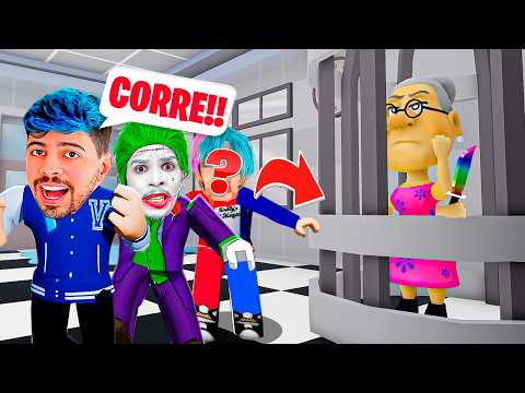 TENTAMOS ESCAPAR DE UMA PROFESSORA MUITO MALVADA (GRANNY'S TEACHER! Escape School - Roblox)