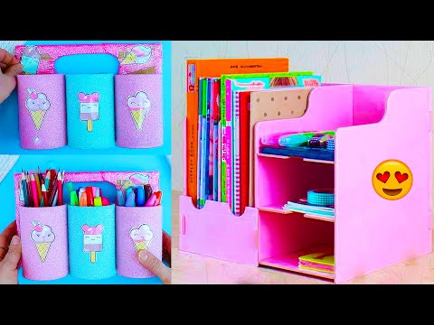 Easy DIY School Supplies! Cheap DIY Crafts for Back to School with DIY Lover!